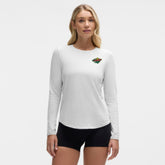 NHL Minnesota Wild lululemon Women's Love Long Sleeve T-Shirt - Heathered Core Ultra Light Grey