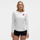 NHL New Jersey Devils lululemon Women's Love Long Sleeve T-Shirt - Heathered Core Ultra Light Grey