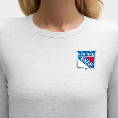 NHL New York Rangers lululemon Women's Love Long Sleeve T-Shirt - Heathered Core Ultra Light Grey
