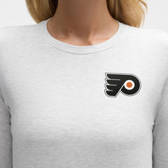 NHL Philadelphia Flyers lululemon Women's Love Long Sleeve T-Shirt - Heathered Core Ultra Light Grey