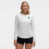 NHL St. Louis Blues lululemon Women's Love Long Sleeve T-Shirt - Heathered Core Ultra Light Grey