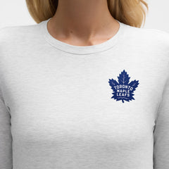 NHL Toronto Maple Leafs lululemon Women's Love Long Sleeve T-Shirt - Heathered Core Ultra Light Grey