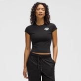 NHL Los Angeles Kings lululemon Women's Baby T-Shirt - Black