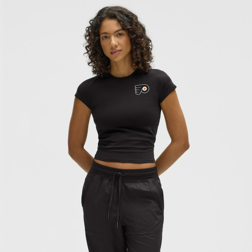 NHL Philadelphia Flyers lululemon Women's Baby T-Shirt - Black