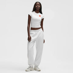 NHL Calgary Flames lululemon Women's Baby T-Shirt - White