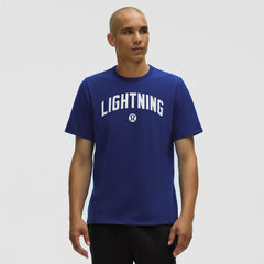 NHL Tampa Bay Lightning lululemon Organic Cotton Classic-Fit T-Shirt - Larkspur