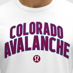 NHL Colorado Avalanche lululemon Organic Cotton Classic-Fit T-Shirt - White