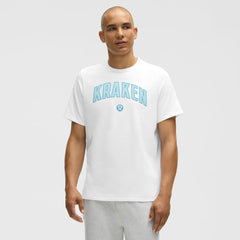NHL Seattle Kraken lululemon Organic Cotton Classic-Fit T-Shirt - White