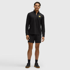 NHL Boston Bruins lululemon Soft Jersey Half-Zip Pullover - Black