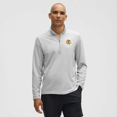NHL Chicago Blackhawks lululemon Soft Jersey Half-Zip Pullover - Heather Gray