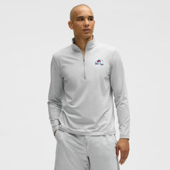 NHL Colorado Avalanche lululemon Soft Jersey Half-Zip Pullover - Heather Gray