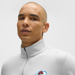 NHL Colorado Avalanche lululemon Soft Jersey Half-Zip Pullover - Heather Gray