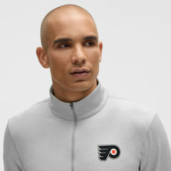 NHL Philadelphia Flyers lululemon Soft Jersey Half-Zip Pullover - Heather Gray