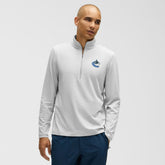 NHL Vancouver Canucks lululemon Soft Jersey Half-Zip Pullover - Heather Gray