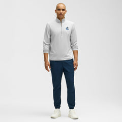 NHL Vancouver Canucks lululemon Soft Jersey Half-Zip Pullover - Heather Gray