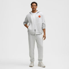 NHL Anaheim Ducks lululemon Steady State Full-Zip Hoodie - Heathered Core Ultra Light Grey