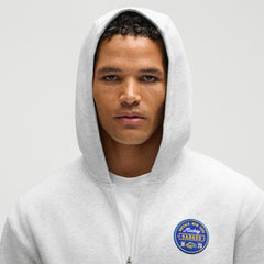 NHL Buffalo Sabres lululemon Steady State Full-Zip Hoodie - Heathered Core Ultra Light Grey