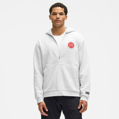 NHL Detroit Red Wings lululemon Steady State Full-Zip Hoodie - Heathered Core Ultra Light Grey