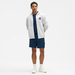NHL Edmonton Oilers lululemon Steady State Full-Zip Hoodie - Heathered Core Ultra Light Grey