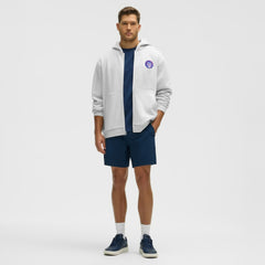 NHL New York Rangers lululemon Steady State Full-Zip Hoodie - Heathered Core Ultra Light Grey