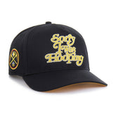 Denver Nuggets Brand Seen by '47 Sorry I Was Hooping Hitch Adjustable Hat Black
