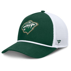 NHL Minnesota Wild Fanatics Bermuda A-Frame Adjustable Hat - Green/White