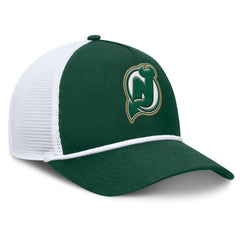 NHL New Jersey Devils Fanatics Bermuda A-Frame Adjustable Hat - Green/White