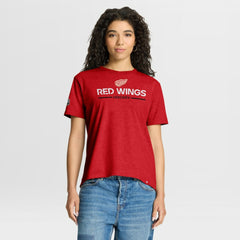 NHL Detroit Red Wings Fanatics Women's Centennial T-Shirt - Red