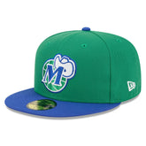 Dallas Mavericks 2025/26 Classic Edition Jersey Hook 59FIFTY Fitted Hat Green/Blue