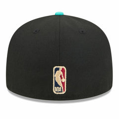 Memphis Grizzlies 2025/26 Classic Edition Jersey Hook 59FIFTY Fitted Hat Black/Turquoise