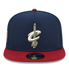 Cleveland Cavaliers 2025/26 Classic Edition Jersey Hook A-Frame 9FIFTY Snapback Hat Navy/Wine