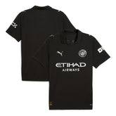 Manchester City 2025/26 Away Replica Jersey Black