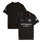 Manchester City Youth 2025/26 Away Replica Jersey Black