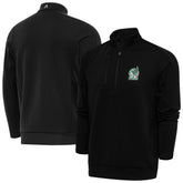 Mexico National Team Antigua Genesis Quarter-Zip Pullover Black