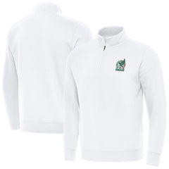 Mexico National Team Antigua Landslide Quarter-Zip Pullover White