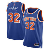 NBA Karl-Anthony Towns New York Knicks Unisex Swingman Jersey - Icon Edition - Blue