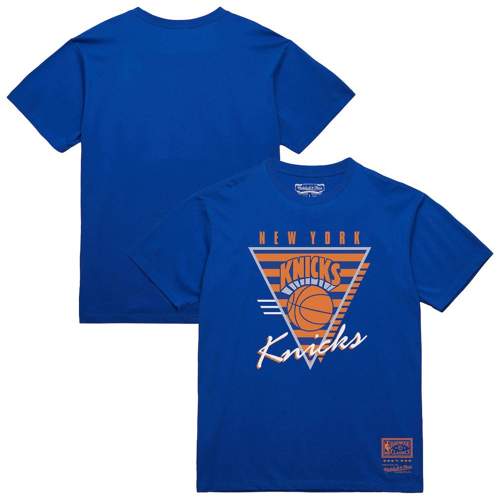 New York Knicks Big & Tall Hardwood Classics Final Seconds T-Shirt Blue