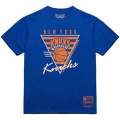 New York Knicks Big & Tall Hardwood Classics Final Seconds T-Shirt Blue