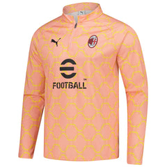 AC Milan 2025/26 Pre-Match dryCell Quarter-Zip Top Light Orange