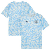 Manchester City 2025/26 Pre-Match Training Jersey Sky Blue
