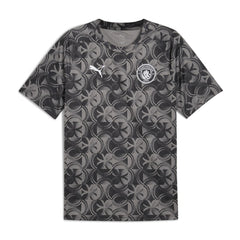 Manchester City 2025/26 Pre-Match Training Jersey Black sale
