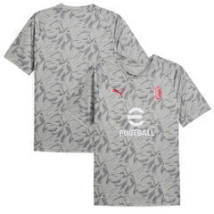 AC Milan 2025/26 Pre-Match Training Jersey Gray