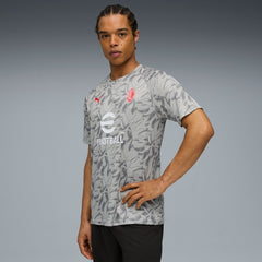 AC Milan 2025/26 Pre-Match Training Jersey Gray