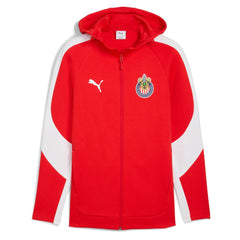 Chivas Evostripe Raglan Full-Zip Hooded Jacket Red sale