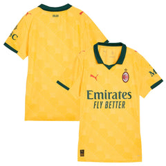 AC Milan Women's 2025/26 Third Replica Jersey Yellow