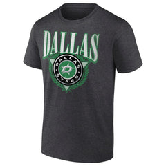 NHL Dallas Stars Retro Seal T-Shirt - Charcoal
