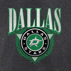 NHL Dallas Stars Retro Seal T-Shirt - Charcoal