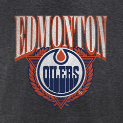 NHL Edmonton Oilers Retro Seal T-Shirt - Charcoal