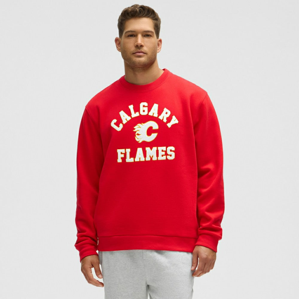 NHL Calgary Flames lululemon Steady State Crew - True Red