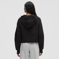 NHL Anaheim Ducks lululemon Women's Scuba Oversized Half-Zip Hoodie - Black